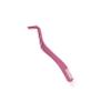 1pcs Eyelash Applicator,2 in 1 Eyelash Applicator Tool,Lash Tweezers Strip Lashes,Double Ended Eyelash Tool with Built in Lash Comb for Precise Lash Application, Curved Eyelash Tweezers Nipper(Pink) view 1