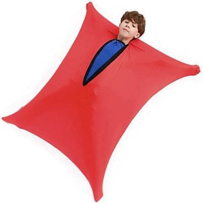 GADULU Dynamic Movement Sensory Sock Body Sock, For Autistic & Sensory Processing Disorders Autism Awareness Socks (Color : Red, Size : M/Medium-69 * 119cm)