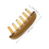 Healeved Ox Horn Comb Natural Horn Comb Scalp Massage Tool Guasha Tool for Hair Accessories for Scalp Exfoliator and Massager for Curls view 4