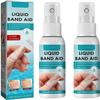 30ml Liquid Bandage Spray,Liquid Skin Bandage Band_aids,Waterproof Liquid Bandage for Cracked Fingertips Aid Quick-Dry Wounds Care for Minor Cuts,Scrapes,Wounds,Cracked Skin (2 Pcs) view 1