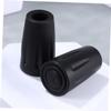 Garneck 10pcs Trekking Pole Slip Foot Pad Crutch Tips for Cane Tips Thickened Non-slip for Hiking Walking Stick view 2