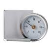0-120 Stainless Steel Clamp-on Tube thermometer On Tube Heating Spring 63mm for Pipes, for SURFACE,Oil, Power Plants, Boat view 1