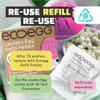 Ecoegg Laundry Egg | Detergent & Fabric Conditioner Replacement | Non bio, no enzymes, phosphates, bleach | Sensitive Skin | British Bloom 70 Washes view 2