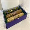 "The Clachantrushal" Luxury Scottish Food Gift Box with Stornoway Black Pudding, Traditional Scottish White Pudding and Haggis view 1