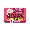 Graze Cherry Bakewell Flapjack Punnet (Pack of 9) view 1