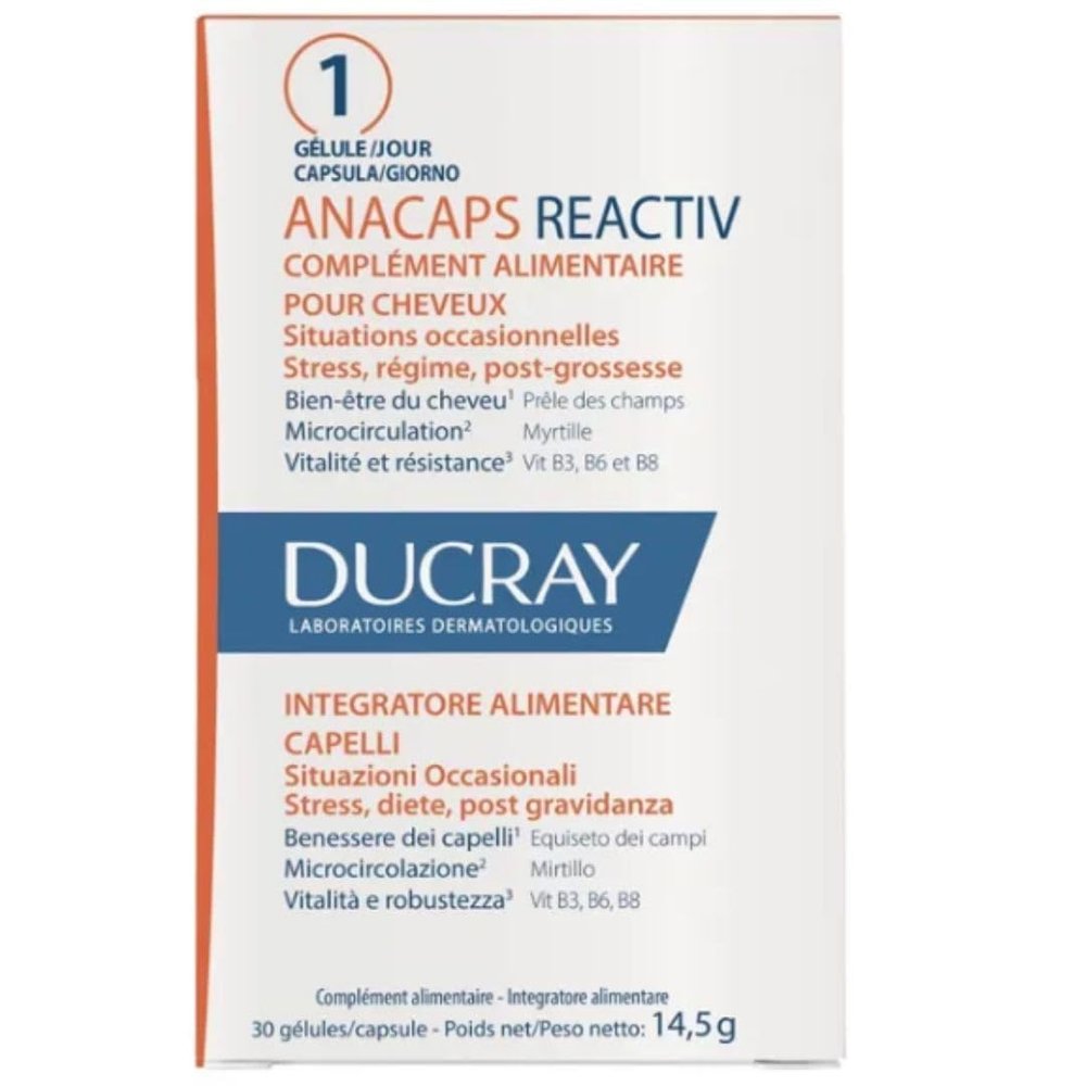 ANACAPS REACTIV complemento alimenticio 30 cpsulas