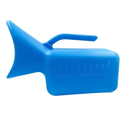 1000ml Female Urinal Portable Urination for Women Device Handheld Urinal Incontinence Protection Bottle, for Urinary Leakage or Bedridden (Blue Urinal)
