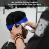 Neckline Shaving Template, Flexible Curved Silicone Haircut Band Hair Cutting Guide Haircut Fade Band Men's Haircut Band Hair Trimming Guide for Man DIY Haircut (Blue) view 3