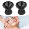 2pcs Black Gua Sha Facial Tools, Practical Massager Roller Tool for Skin Firming, Mushroom Shape Face Lift Tool for Wrinkles Removal, Lightweight Lymphatic Drainage Massager for Home Salon view 4