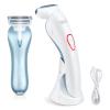 yusvwkj Electric Shaver for Women, Painless Womens Razor for Face Legs Underarms Bikini, Cordless Wet & Dry Lady Shaver for Women, Rechargeable Waterproof Lady Body Shaver with LED Light view 1