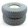 1 Pair of 3.00-4 Grey Solid Block Mobility Scooter Tyres (260x85)(300x4) view 1