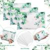 PerKoop 100 Packs Travel Size Tissues Disposable Pocket Facial Tissues Bulk for Travel Wedding Guest School Wallet Purse Home Supplies, 1000 Sheets 3 Ply (Eucalyptus Leaf) view 2