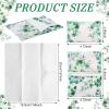 PerKoop 100 Packs Travel Size Tissues Disposable Pocket Facial Tissues Bulk for Travel Wedding Guest School Wallet Purse Home Supplies, 1000 Sheets 3 Ply (Eucalyptus Leaf) view 3
