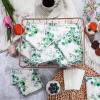 PerKoop 100 Packs Travel Size Tissues Disposable Pocket Facial Tissues Bulk for Travel Wedding Guest School Wallet Purse Home Supplies, 1000 Sheets 3 Ply (Eucalyptus Leaf) view 4