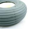 1 Pair of 3.00-4 Grey Solid Ribbed Mobility Scooter Tyres (260x85)(300x4) view 3
