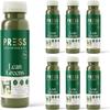 PRESS Healthfoods, 12 x 250ml Daily Lean Greens, Cold Pressed Juice, Green Juice containing Kale, Spinach, Celery, Romaine, Cucumber Mixed with Ginger and Lemon, Healthy view 1