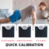 Adamson A22 Bathroom Scale for Body Weight - Up to 260 LB - New Version - Anti-Skid Rubber Surface - Analog Bathroom Weight Scales - Affordable - Durable with 20-Year Assurance - Black view 4
