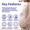 One Step: 50 x Early Detection 25mIU Pregnancy Test Strips - Fast, Easy and Accurate Home Testing view 2
