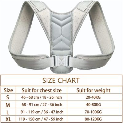 EXENXA New Posture Correction Spine Shoulder Support Correction Band Adjustable Brace Correction Humpback Back Pain Relief (Color : Type B-06, Size : XXXL) good (Type C 01)