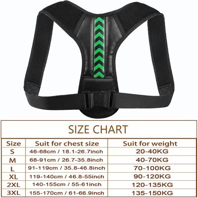 EXENXA New Posture Correction Spine Shoulder Support Correction Band Adjustable Brace Correction Humpback Back Pain Relief (Color : Type B-06, Size : XXXL) good (Type B 01)
