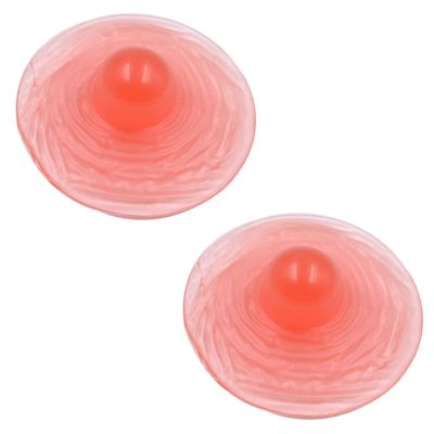 1 Pair False Nipple Stickers Female Adult Silicone Stickers for Crossdresser Simulation Stickers
