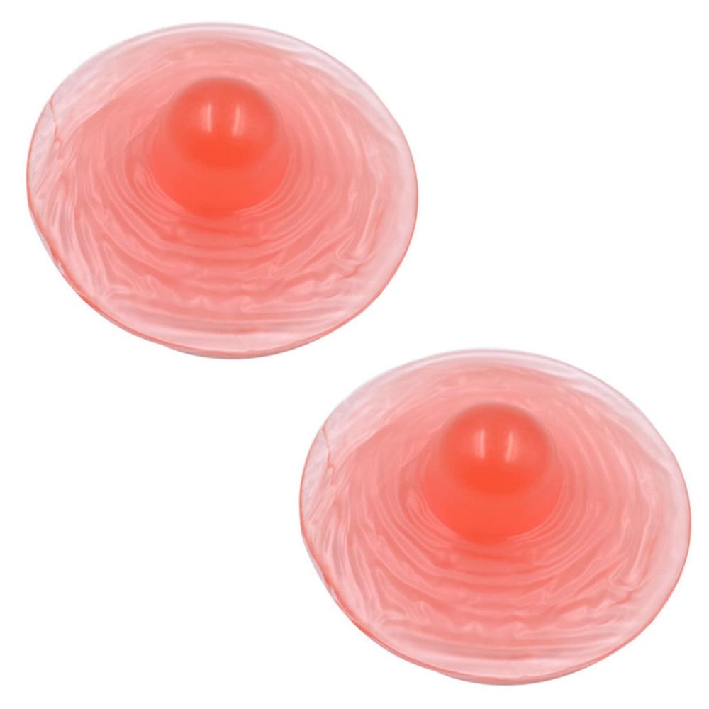 1 Pair False Nipple Stickers Female Adult Silicone Stickers for Crossdresser Simulation Stickers