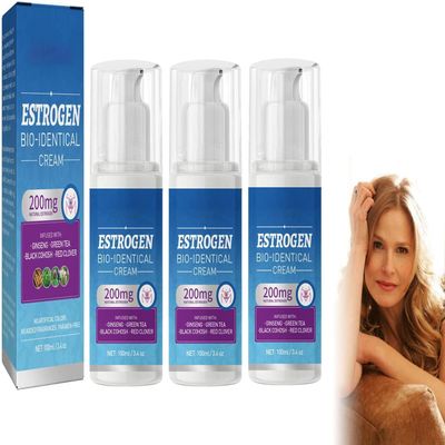 100ml Estro-gen Cream for Relieving Menopause - Enhances your Internal and External Balance Metabolism (A,3pcs)