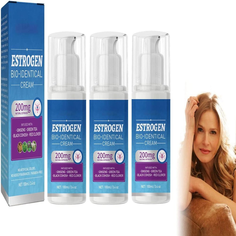 100ml Estro-gen Cream for Relieving Menopause - Enhances your Internal and External Balance Metabolism (A,3pcs)