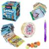 Coronation King Charles III - Simpkins Mixed Fruit Sweets Tin and Card Game Gift - with Premier Life Store Pen view 1