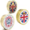 Coronation King Charles III - Simpkins Mixed Fruit Sweets Tin and Card Game Gift - with Premier Life Store Pen view 2