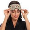 Christmas Monkey Sleep Mask for Men Women Blackout Eye Cover, Soft Lightweight Comfortable Eye Mask with Adjustable Velcro Strap, Blocks Light for Travel Sleep Yoga Nap view 4