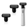BESTBOMG Replacement Heads Compatible with Philips Norelco Multigroomer All-in-One Trimmer Series 3000/5000/7000/9000, Foil Shaver Replacement Head 2 Pack view 1