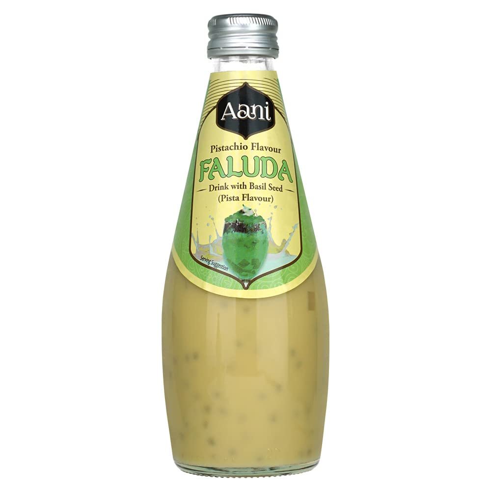 Aani Pistachio Flavoured Faluda Drink, 290ml (Pack of 6)