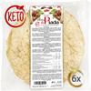 Keto Protein Wraps Line@ - 0,3g Sugars, 8,8g Protein per wrap - Tortillas Keto Snack, high Protein, Low Calories (6 Wraps (1 pack, 240g)) view 1