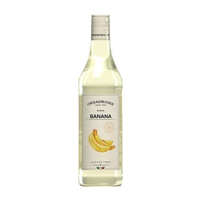 ODK Banana Syrup | Cocktails, Coffee, Iced Tea, Cooking, Baking and Desserts| 75cl