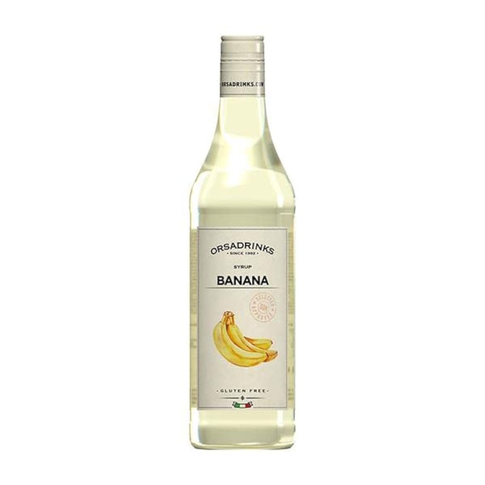 ODK Banana Syrup | Cocktails, Coffee, Iced Tea, Cooking, Baking and Desserts| 75cl