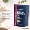 Evening Primrose Oil 1500mg | High Strength with Omega 6 and GLA | Cold-Pressed | 120 Softgel Capsules | by Horbaach view 2
