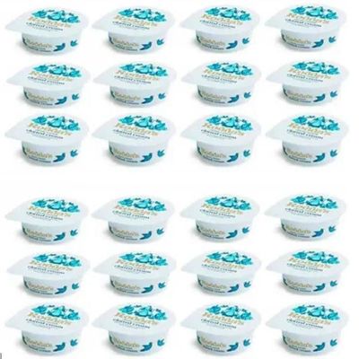 Traditional Cornish Clotted Cream Individual Portion Pots - 24 x 40g, Cream Tea, Afternoon Tea, Catering, Groups, Fund Raising, Birthday Gift, Christmas Treat, Party