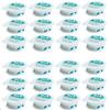 Traditional Cornish Clotted Cream Individual Portion Pots - 24 x 40g, Cream Tea, Afternoon Tea, Catering, Groups, Fund Raising, Birthday Gift, Christmas Treat, Party view 1