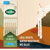DenTek Earth Friendly Birch Wood Interdental Brushes ISO3/0.6mm - 6 Count x 6 Packs (36 Brushes) view 2