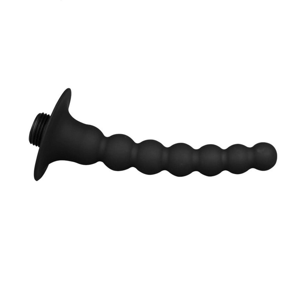 Anal Butt Plug Silicone Douche Shower Cleaning Head Anal Beads Butt Plug Nozzle tip Gay Toy