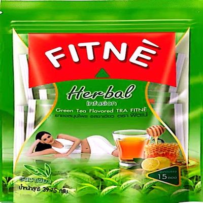 Fitne Green Tea Infusion - 15 Sachets - Ecofriendly shipping by Nature Design