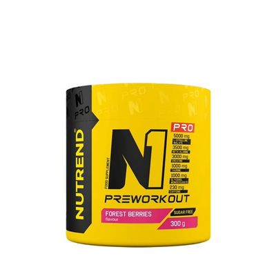 Nutrend N1 Pro Pre-Workout, Forest Berries - 300g