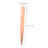 ABOOFAN 3pcs Professional Eyebrow Tweezers Comb Stainless Steel Pointy Scissor Tweezers for Women Makeup Tools view 2