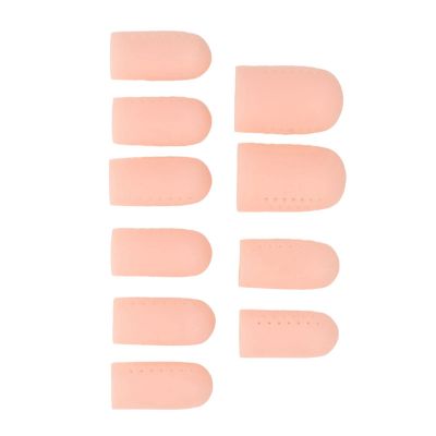 Toe Protector, Portable Breathable Elastic Soft Silicone Toe Sleeve for Calluses for Corn Blisters
