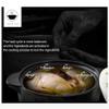Terracotta stew Pot Casserole Pot Ceramic Casserole Clay Saucepan - Heat Storage Energy efficient Healthy and Durable 3000ML_Wei? view 3