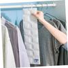 Alipis 2pcs Hanging Closet Dehumidification Bags Moisture Absorber Bags for Home Wardrobe Clothes Storage view 2