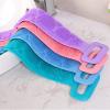 Rubbing Back Mud Magic Silicone Brush Bath Towels Peeling Body Massage Shower Extended Scrubber Skin Clean Shower Brush Massage (Purple) view 2
