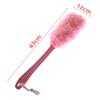 1pc Long Handle Soft Mesh Back Brush Exfoliating Sponge Hanging Scrubber Body Scrubber Bath Shower Bathroom Supplies (Beige) view 4