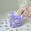 Wyeland Confectionery Luxury Milk Chocolate Hearts - For Wedding Favours, Anniversary, and Mothers Day - 100 Lilac Hearts view 4